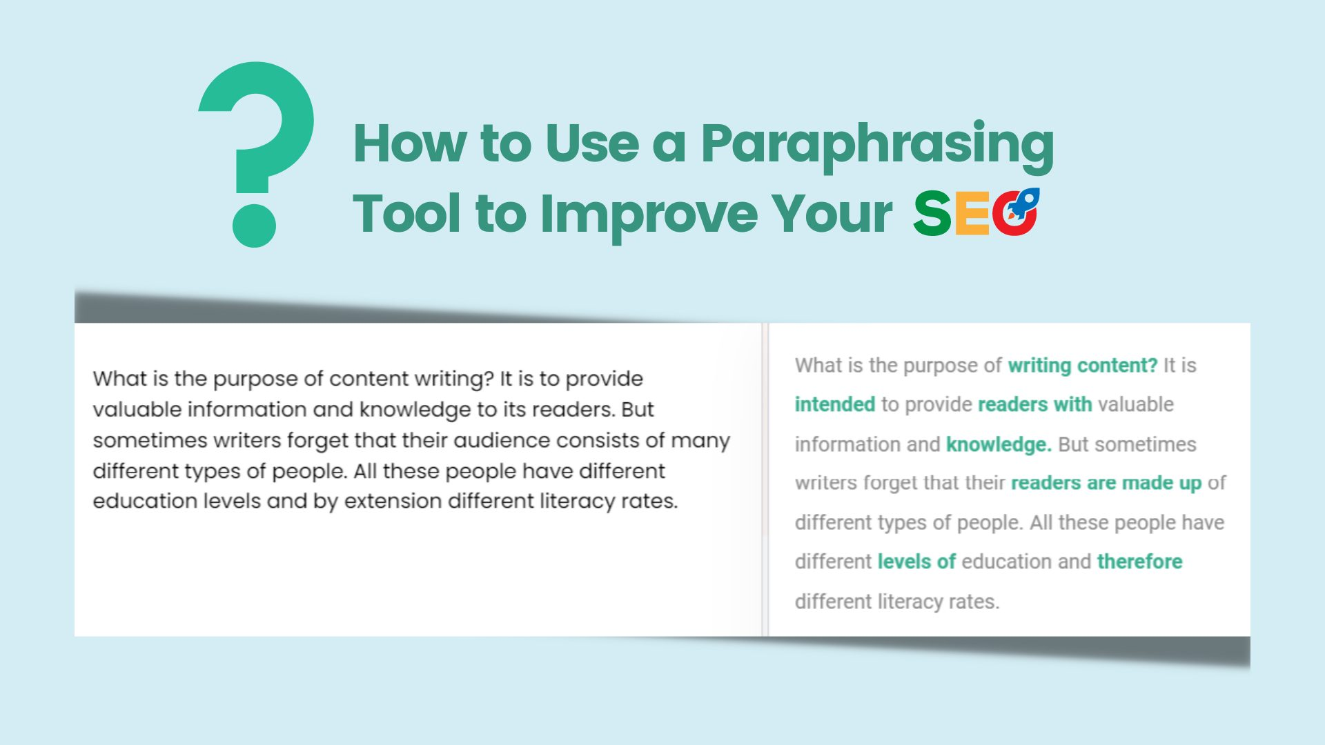 Who Can Benefit From Using a Paraphrasing Tool?