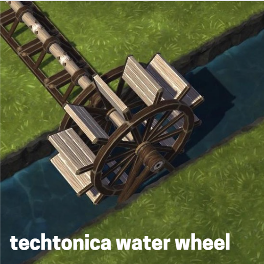 Techtonica Water Wheel