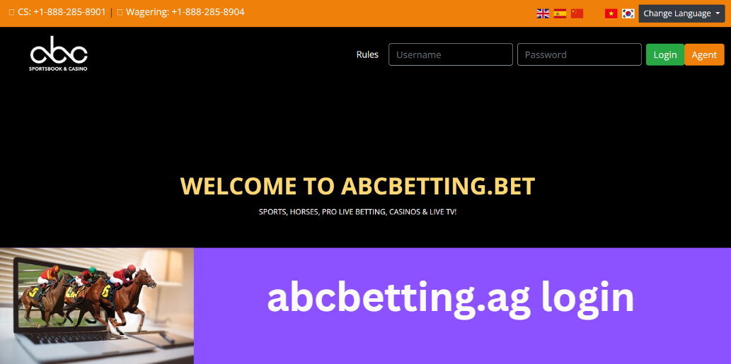 abcbetting.ag login